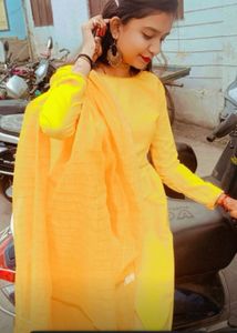 Yellow Colour Kurta