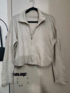 Cozy Knit Zip-Up Jacket