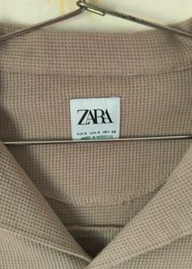 ZARA Grey Cotton Shirt
