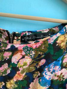 &#34;Floral Elegance: Fit and Flare Summer Dress
