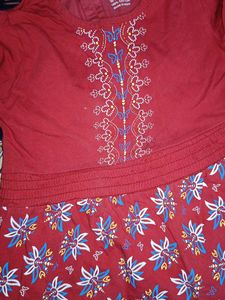 Baby Frock Pure Cotton 🦋🦋