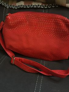 Red Crossbody Bag