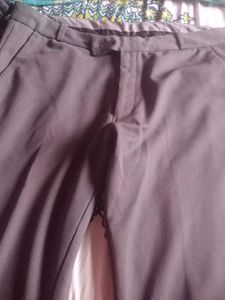 Grey Casual Pants