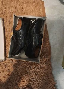 Kids Brown Loafers And Black Shoes Combo
