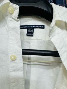 Ralph Lauren White Oxford Shirt