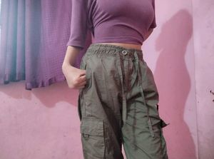 Olive Green Cargo Pants
