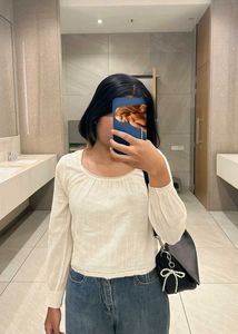 White Long Sleeve Blouse