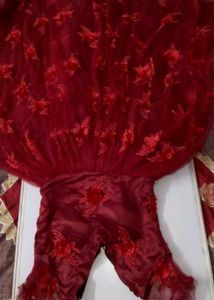 Stunning Red Tulle Formal Gown