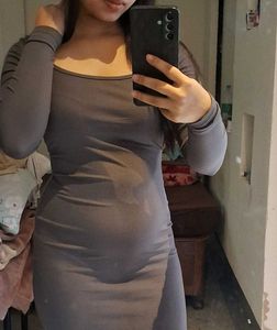 Elegant Bodycon Midi Dress