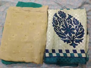 POLY SILK BLEND SAREE