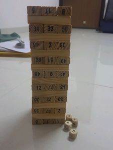 51 Pcs Jenga Blocks