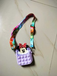 Cute Silicone Poppit Bag For Kids