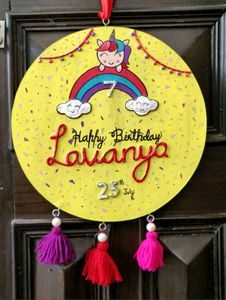 Kids 3D Custom Name Board 🌞