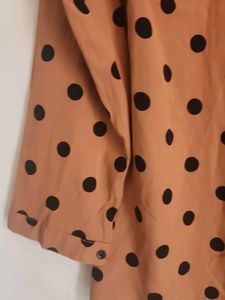 Polka Dot Print Top
