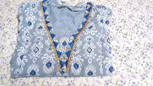 Elegant Blue kurti set