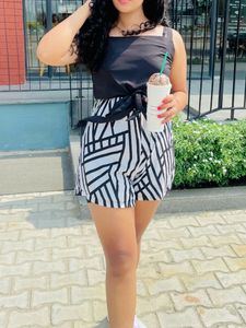 Black &amp; White Playsuit🤍