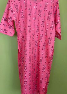 Pour Orisa Ikkat Cotton Kurti, New With Tag