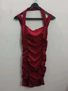 Red Bodycon Party Dress
