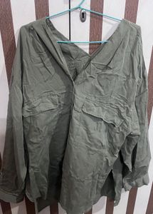Oversized Shirt For Office Use