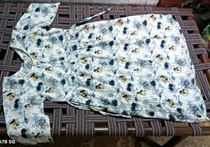 Patterned Casual Dress