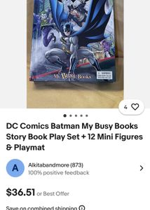 Batman My Busy Book + 12 figurines