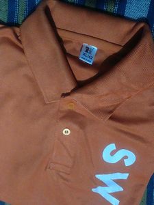 Swiggy Orange Polo Shirt-XL