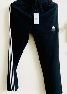 Adidas Black 3 Strip Bootcut Lower(New)