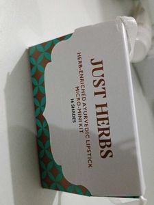 Just Herbs Lipstick Mini Kit - 16 Shades