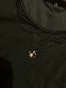 Elegant Brown Coat &amp; Dress Set