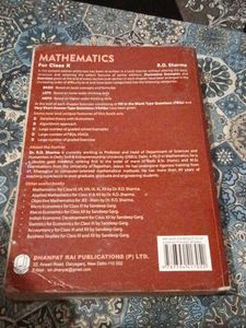 R.D. Sharma Mathematics Class X