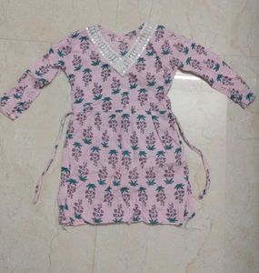 Floral Print Girls Dress