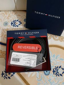 TOMMY HILFIGER genuine leather men&#39;s belt