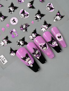 Kuromi Nail Art Stickers