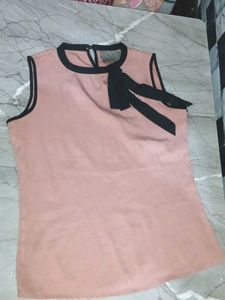 New Top With Bow Tie Design