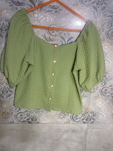 Square Neck Crop Top