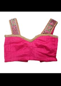 Pink Party Wear Saree