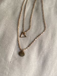 Combo Offer 1 Round Pendent Chain & 2In1 Necklace