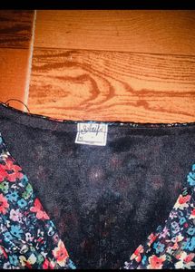 Floral Print Mini Dress