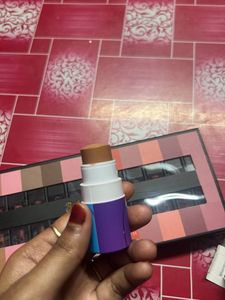 Lipstick And Mediun Shade Foundation