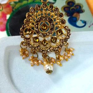 Heavy Nacklace Royal Bridal Jewelry Set