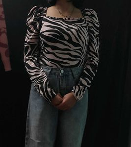 Zebra Print Bodysuit