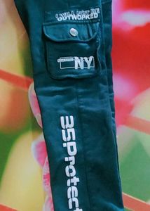heavy fashionable jeans cargo pants for boys