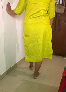 green kurti its beautiful new