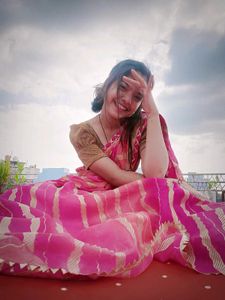 Gorgeous Pink & Gold lehenga