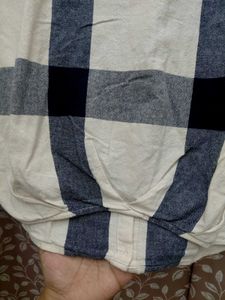 checked tunic top