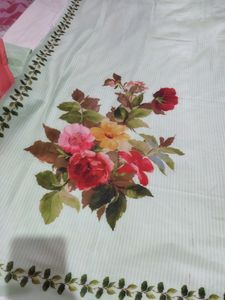 Flowers Print  Duppata