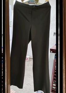 Brown Colour High Waisted Trouser