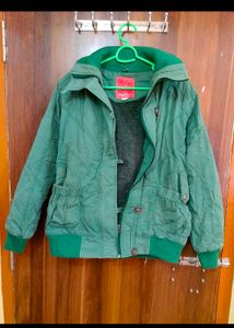 Green Quilted Jacket