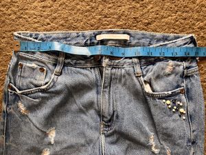 Zara Bead Work Denim Jeans👖