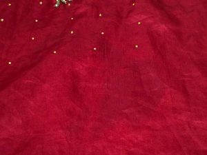 Full Daimond Work Maroon Saree ♥️